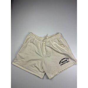 Guess Jeans USA Athletic Department‎ Vintage Cotton Shorts Off-White Sport L